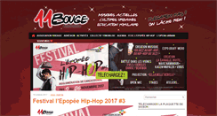Desktop Screenshot of 11bouge.com